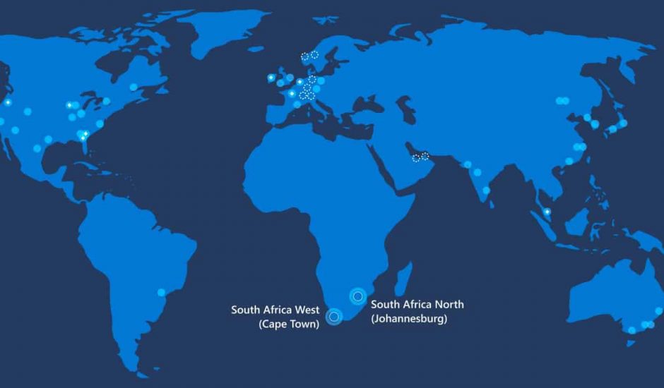 Microsoft lance un service de Cloud en Afrique
