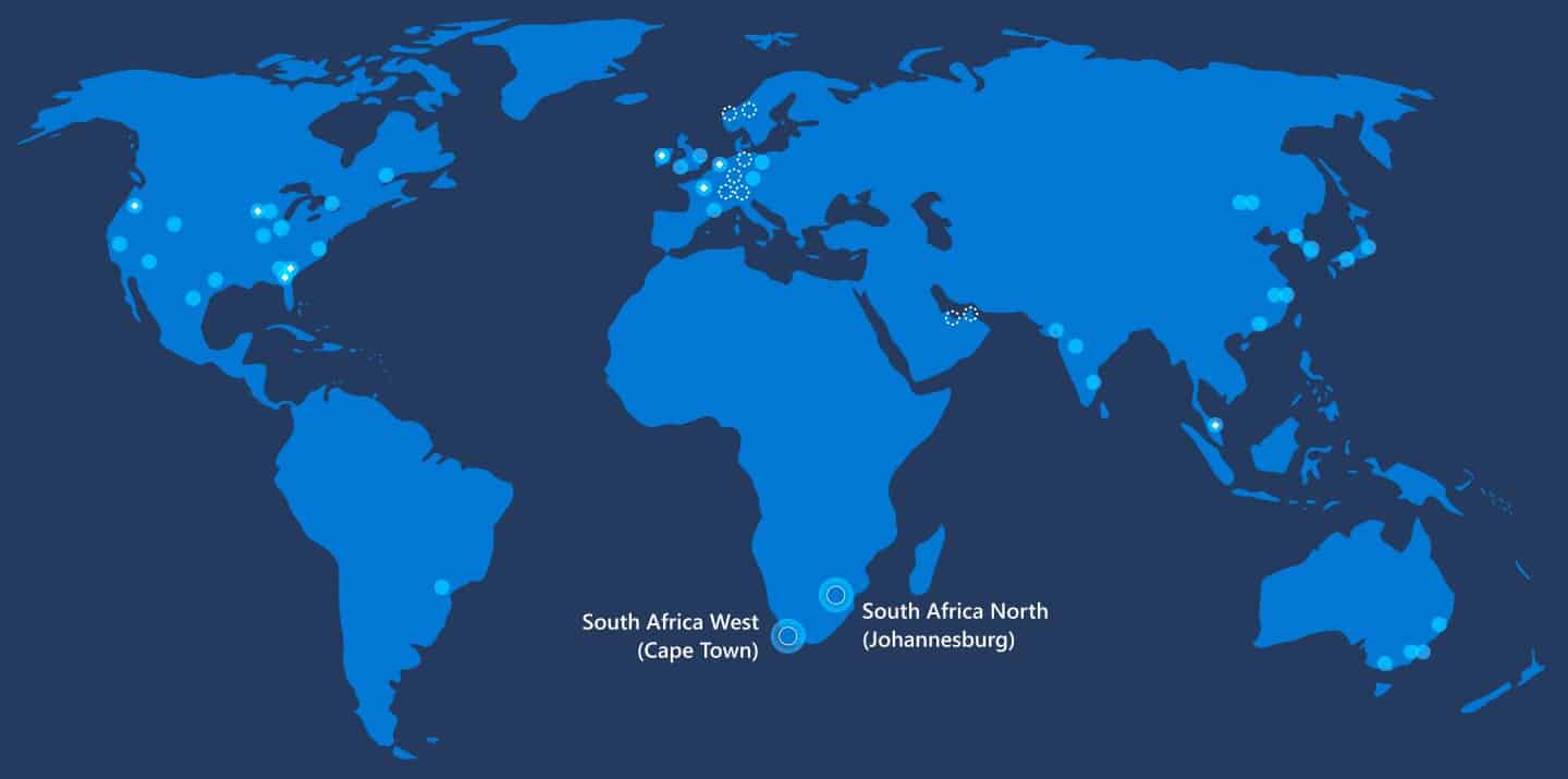 Microsoft lance un service de Cloud en Afrique