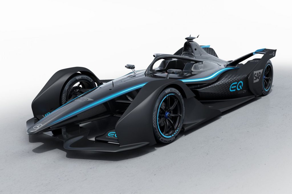 La première mercedes 100 % électrique pourra concourir en Formule E.