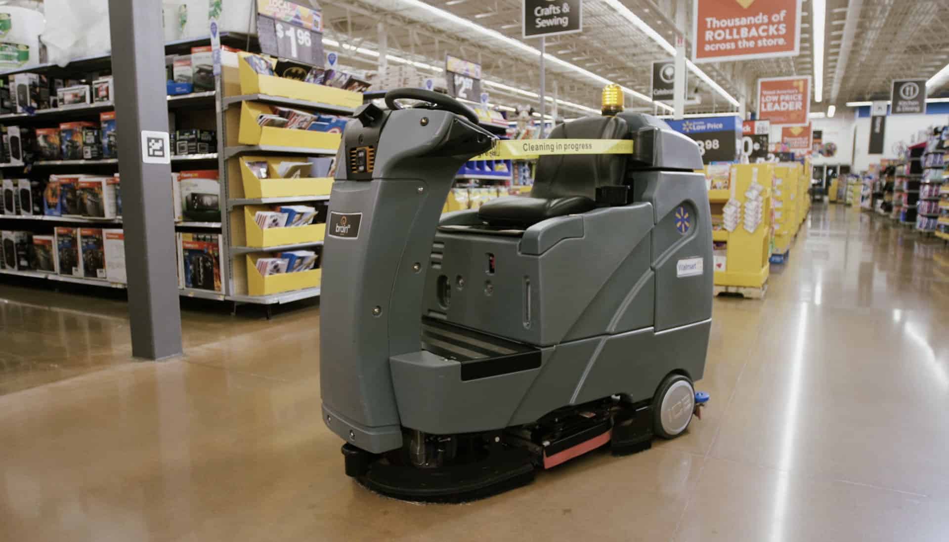 Walmart va intégrer des robots dans ses magasins.