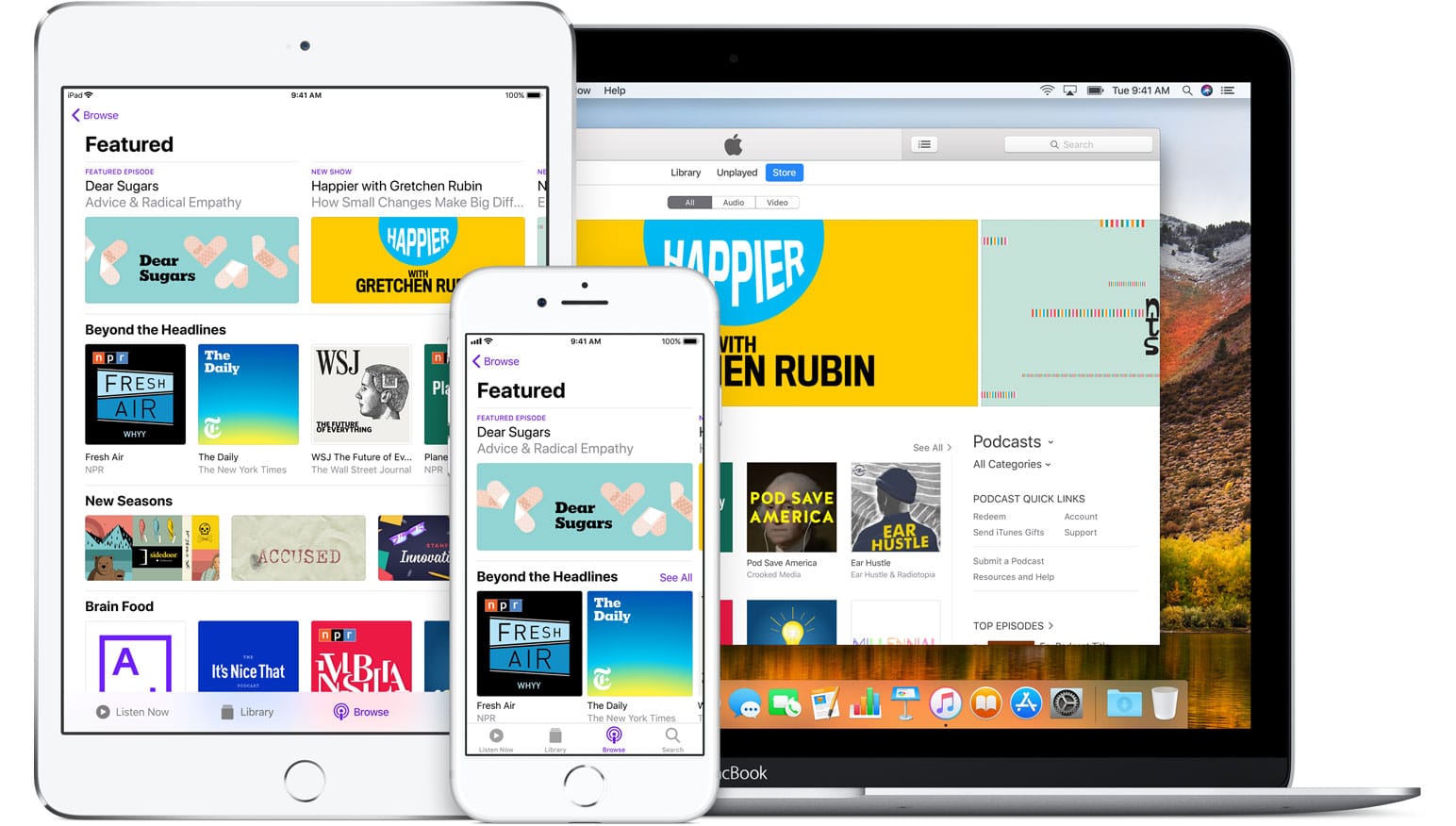 Apple Podcasts s'éloigne d'iTunes