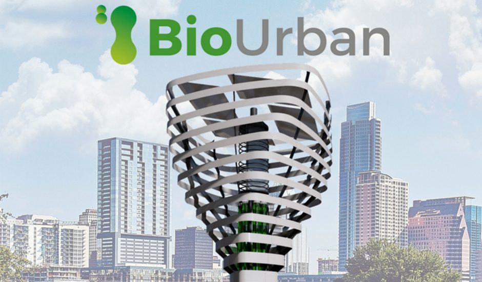 BioUrban libère autant d'oxygène que 368 arbres