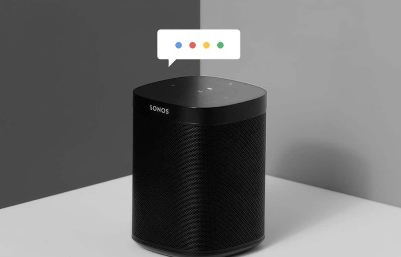 Google Assistant intégré à Sonos