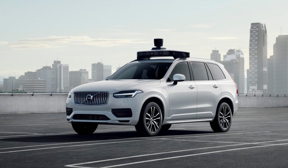 Volvo Uber taxi autonomes