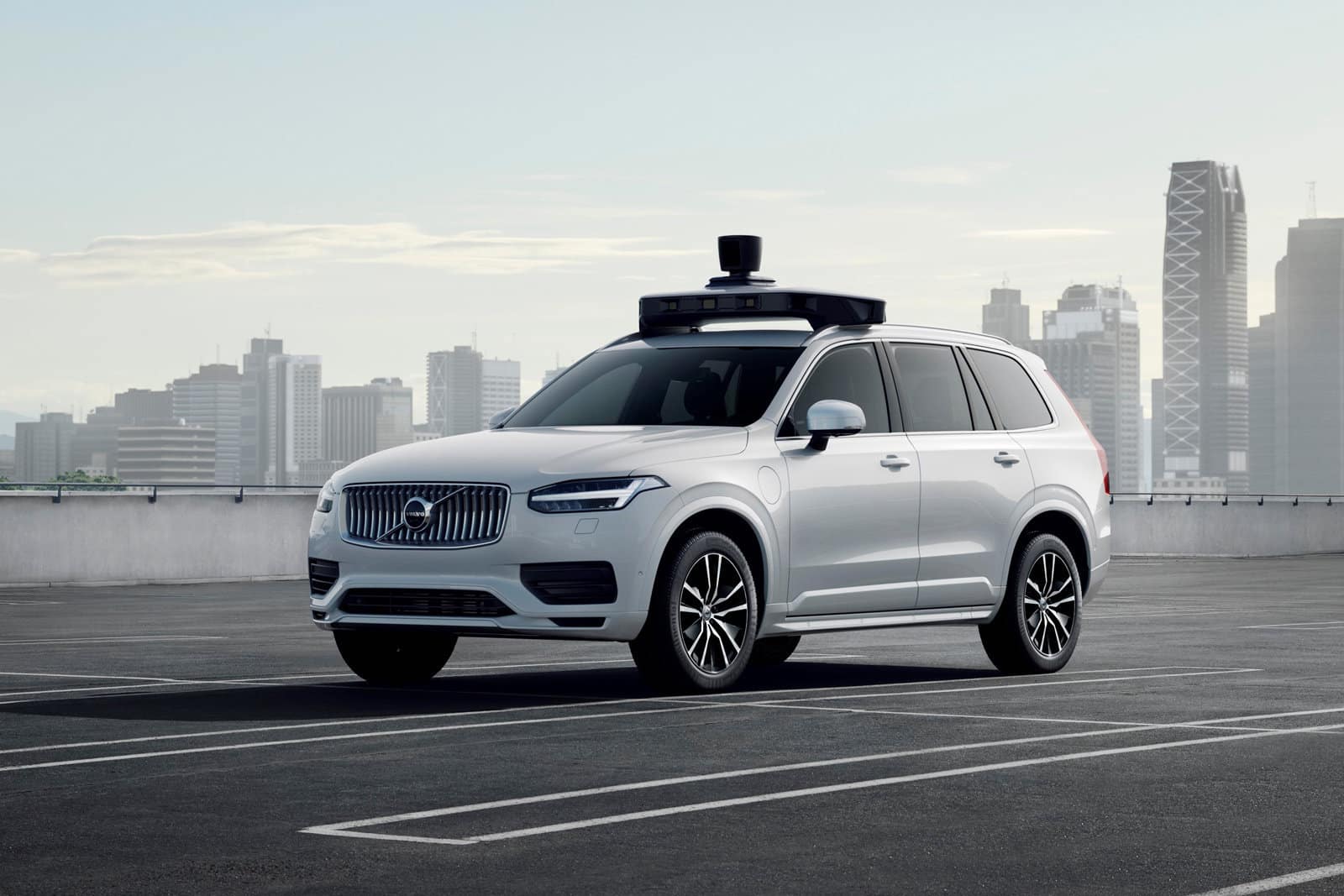Volvo Uber taxi autonomes