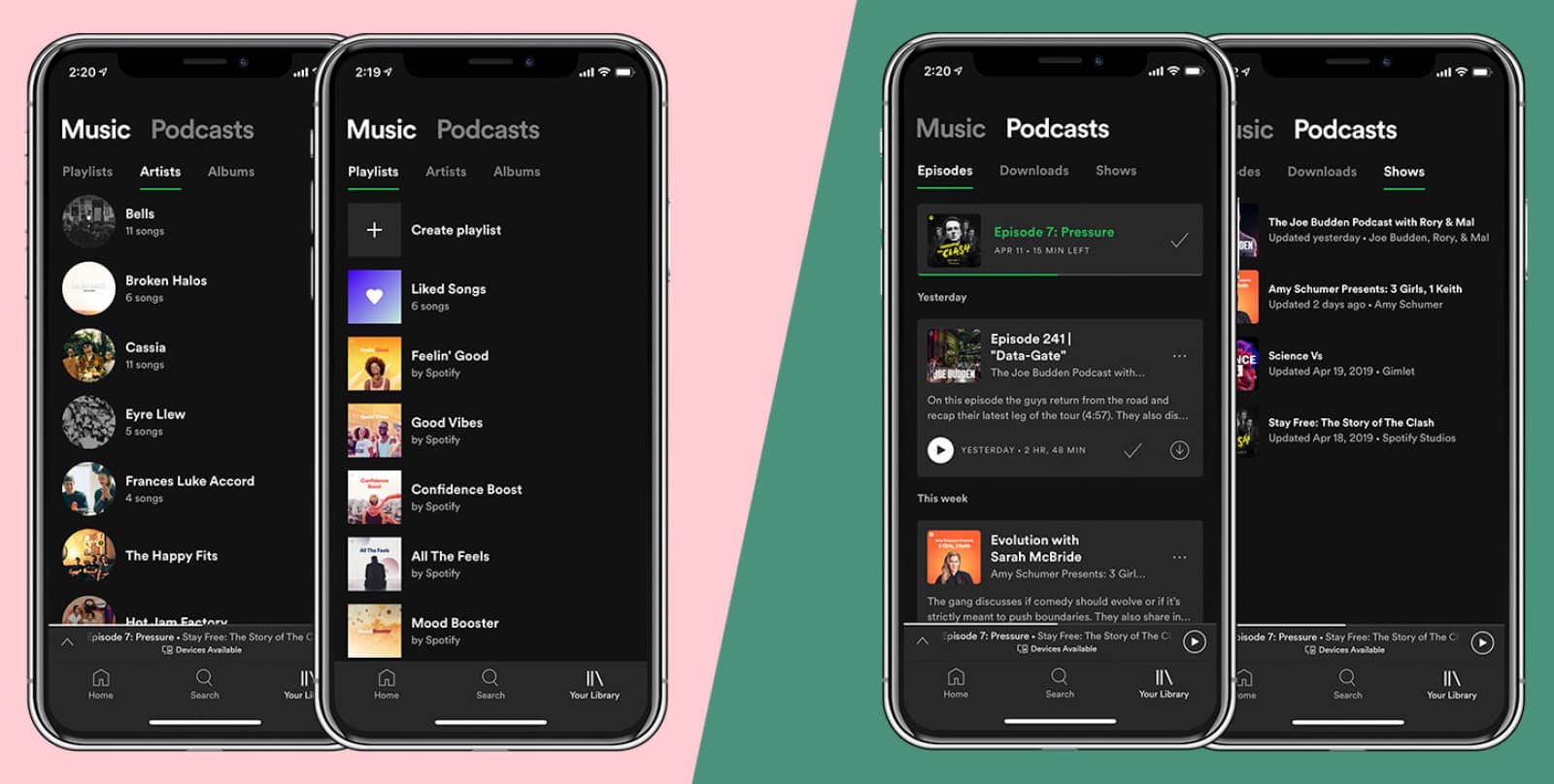 Le podcast mis à la même hauteur que la musique sur Spotify.
