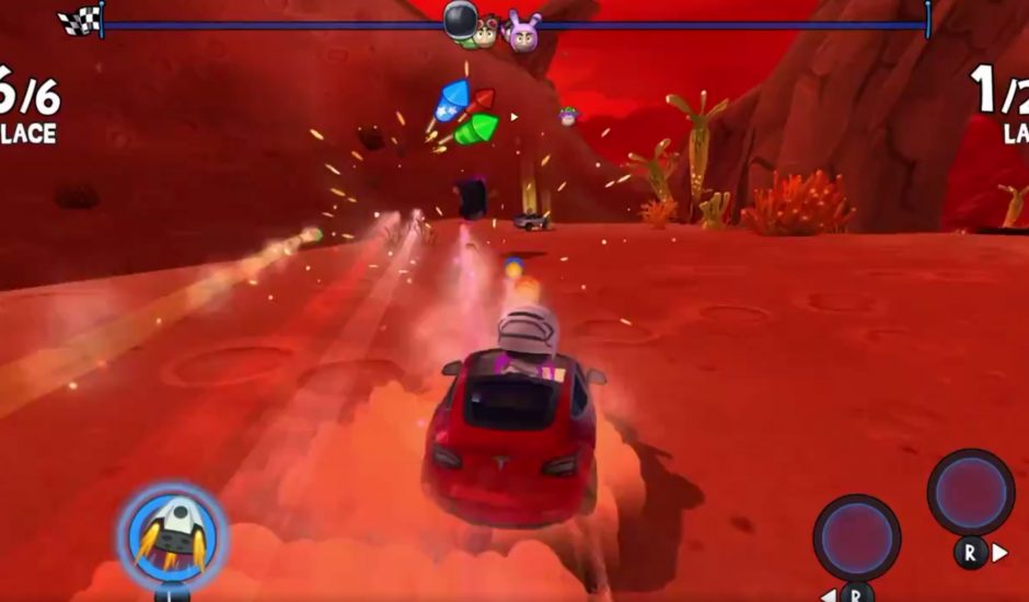 Tesla lance un jeu vidéo qui se contrôle avec les vraies commandes du véhicule.