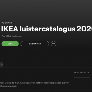 Le catalogue IKEA disponible en version complète sur Spotify