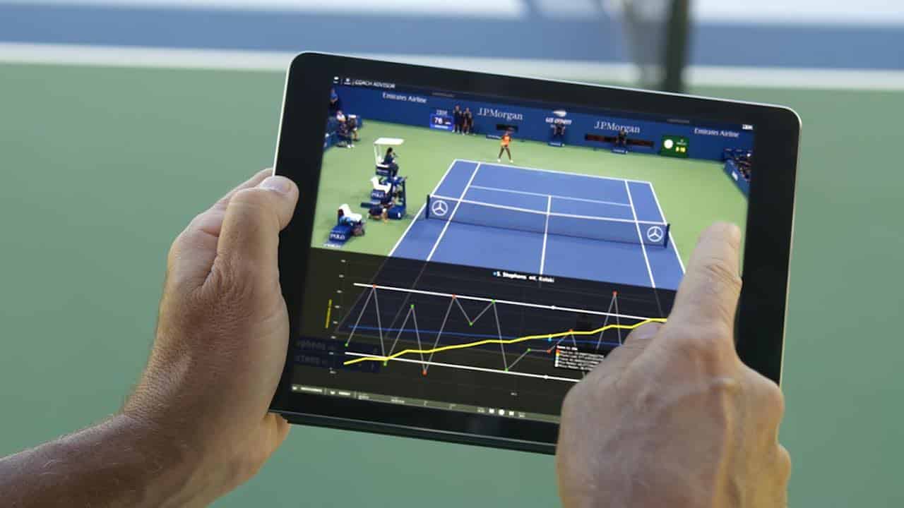 Coach Advisor est capable d'analyser les performances des tennismen.