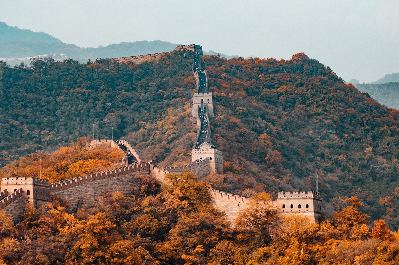 La muraille de Chine, une forteresse que l'on retrouve sur le web