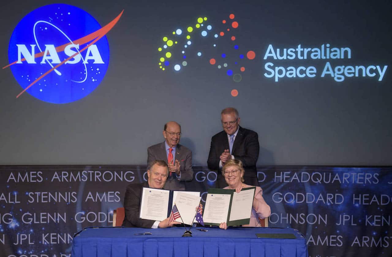 L'Australie va aider la NASA.