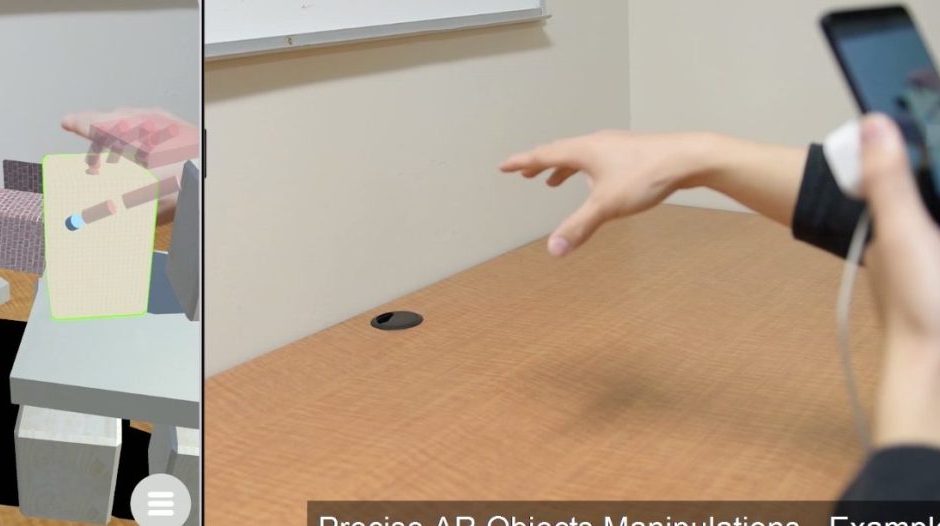 Ces chercheurs travaillent sur la réalité augmentée des mains.