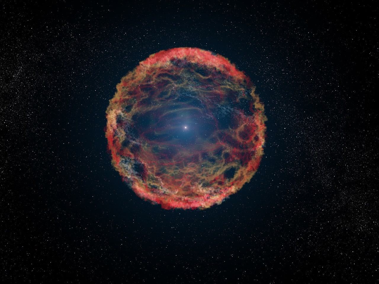 Illustration supernova