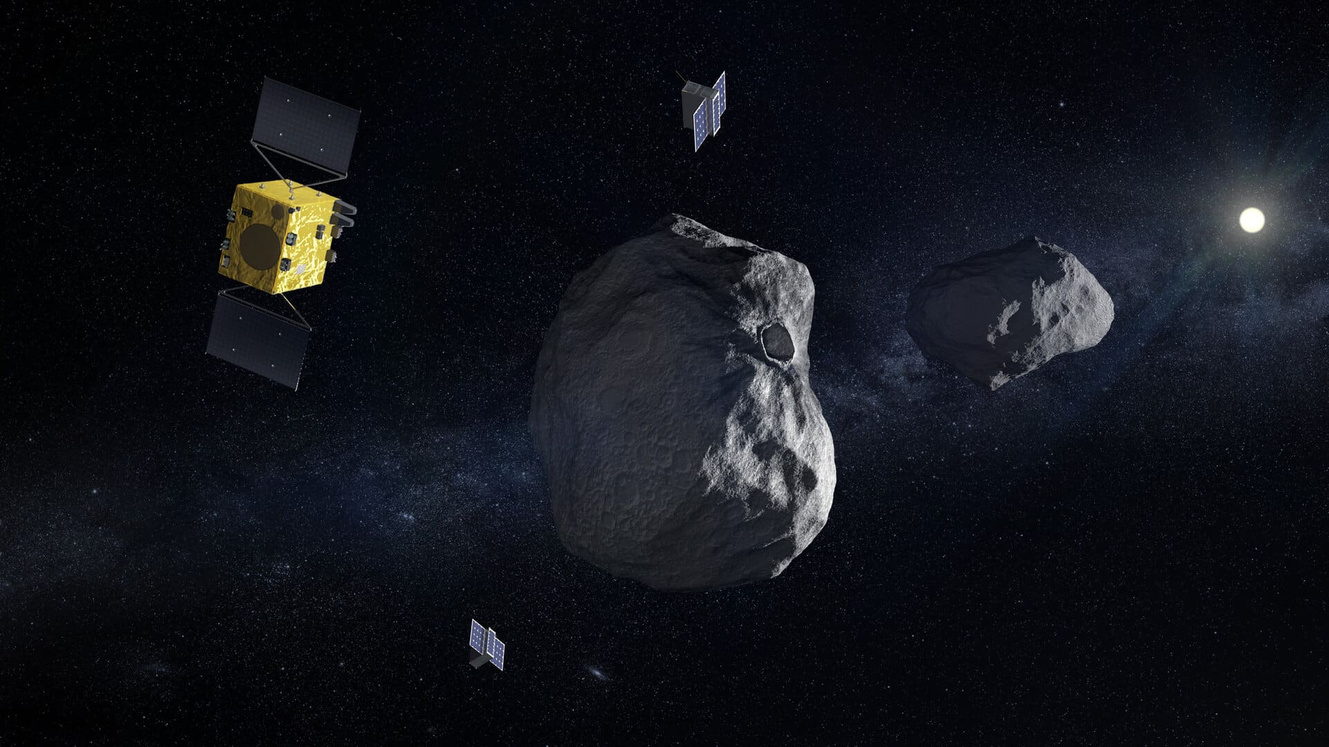 La mission Hera vise à dévier un astéroïde