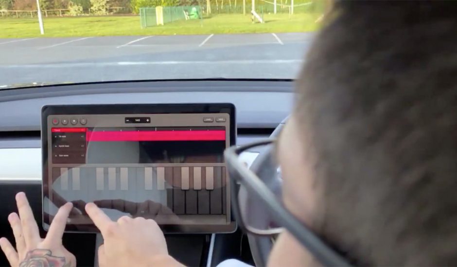 Tesla lance Trax : une app de création musicale.
