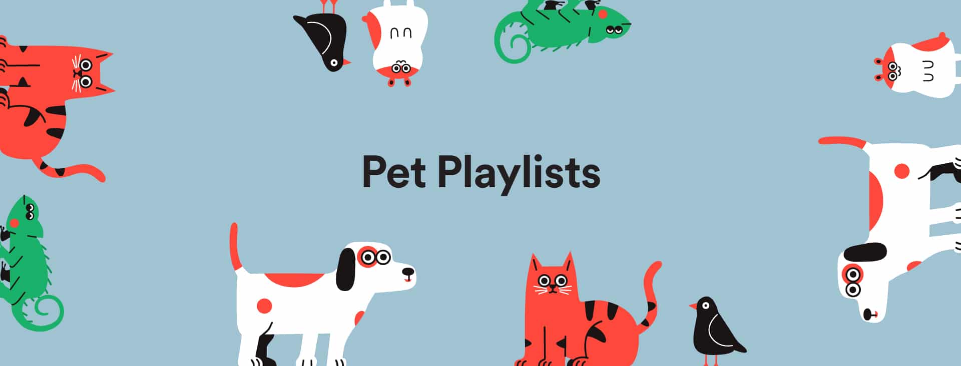 Spotify lance les playlists pour animaux.