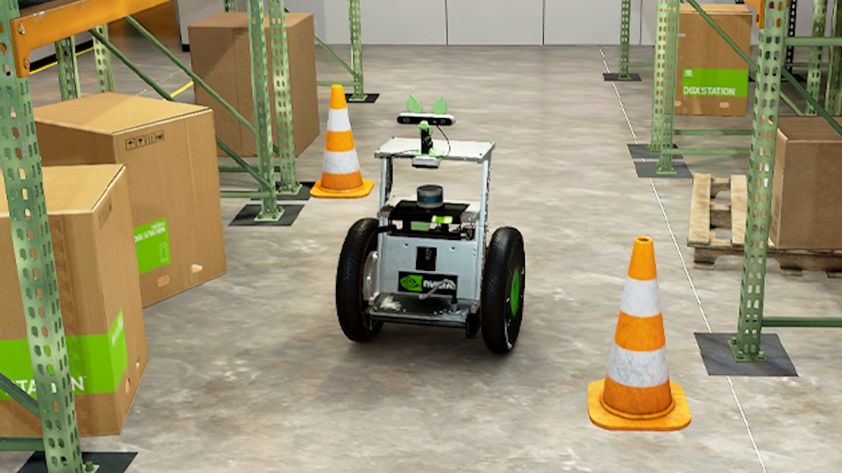 Nvidia Isaac SIM va entraîner les robots