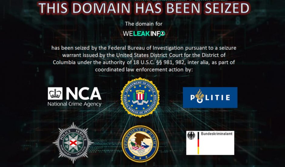 Le FBI a mis la main sur un site web frauduleux.