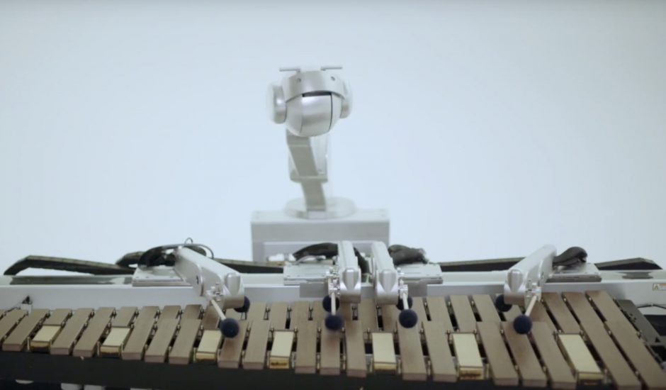 Shimon le robot est un musicien.