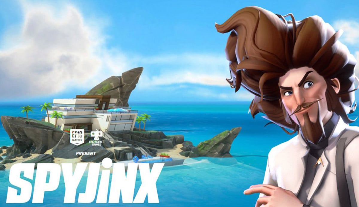 Spyjinx : image promotionnelle du nouveau jeu d'Epic Games.