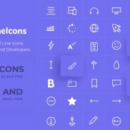 Exemple d'icônes disponibles sous LiceIcons