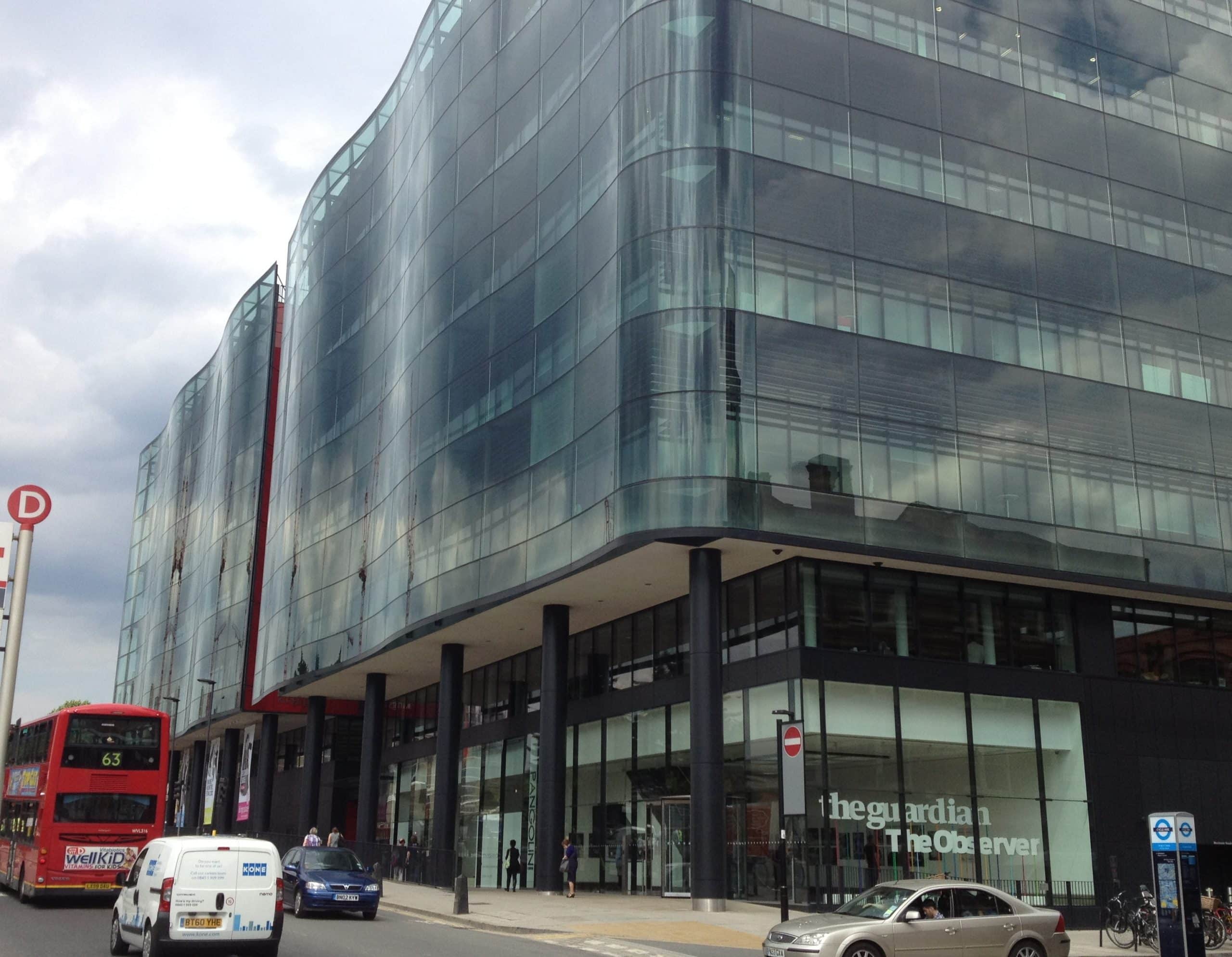Le nouveau siège du Guardian inauguré en 2014