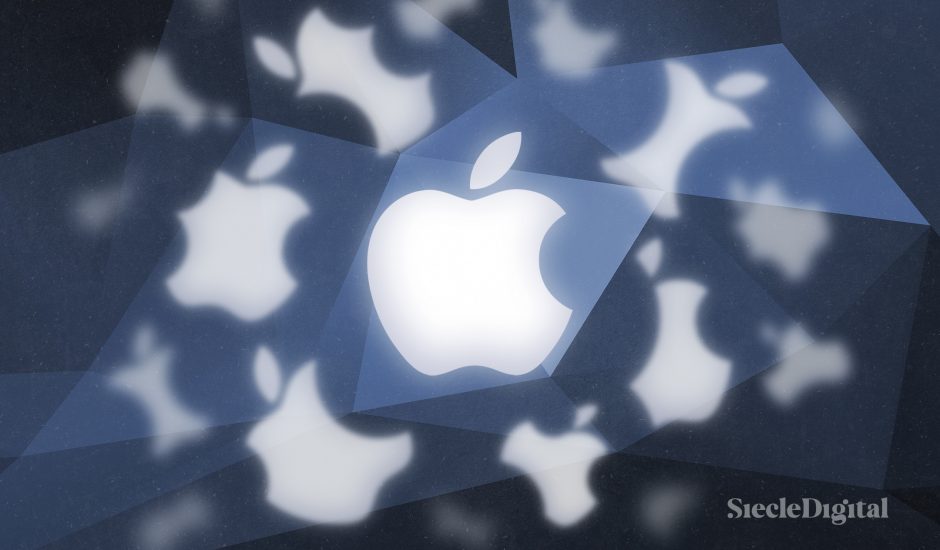 Illustration du logo de la marque Apple
