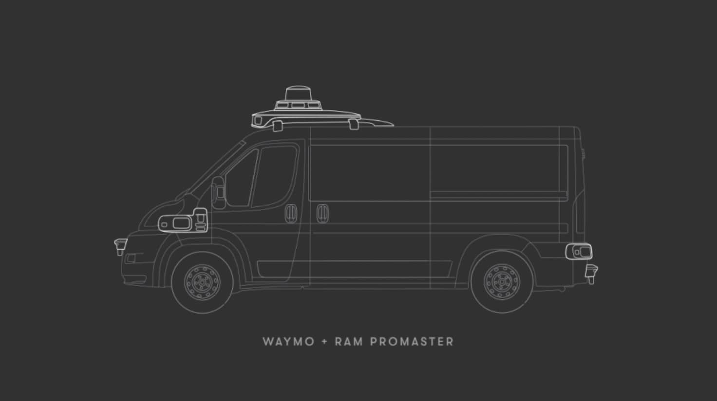Aperçu du futur Ram ProMaster autonome.
