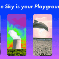 ciels crées grâce à Magic Sky Camera