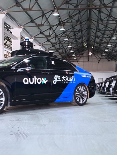 aperçu des véhicules autonomes d'AutoX.