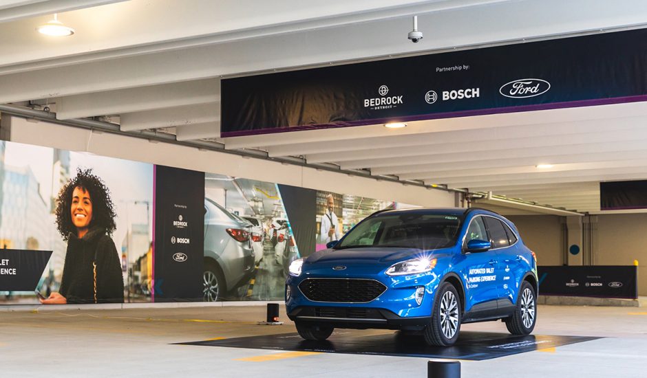 Le système de parking autonome de Bosch et Ford.