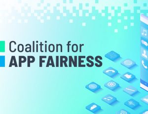 Logo de Coalition for app fairness