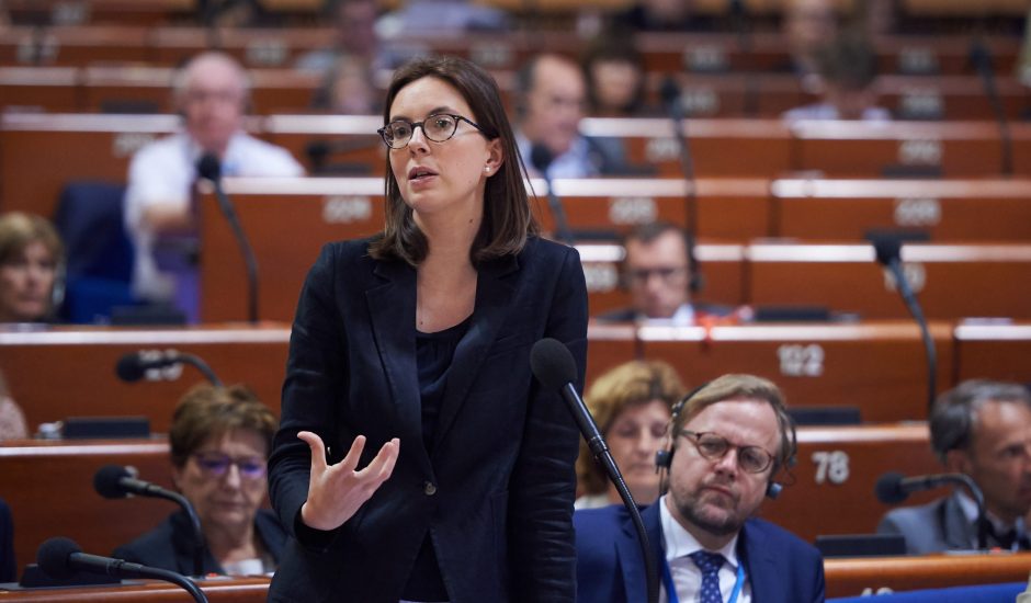 Amélie de Montchalin au Conseil de l'Europe en 2019
