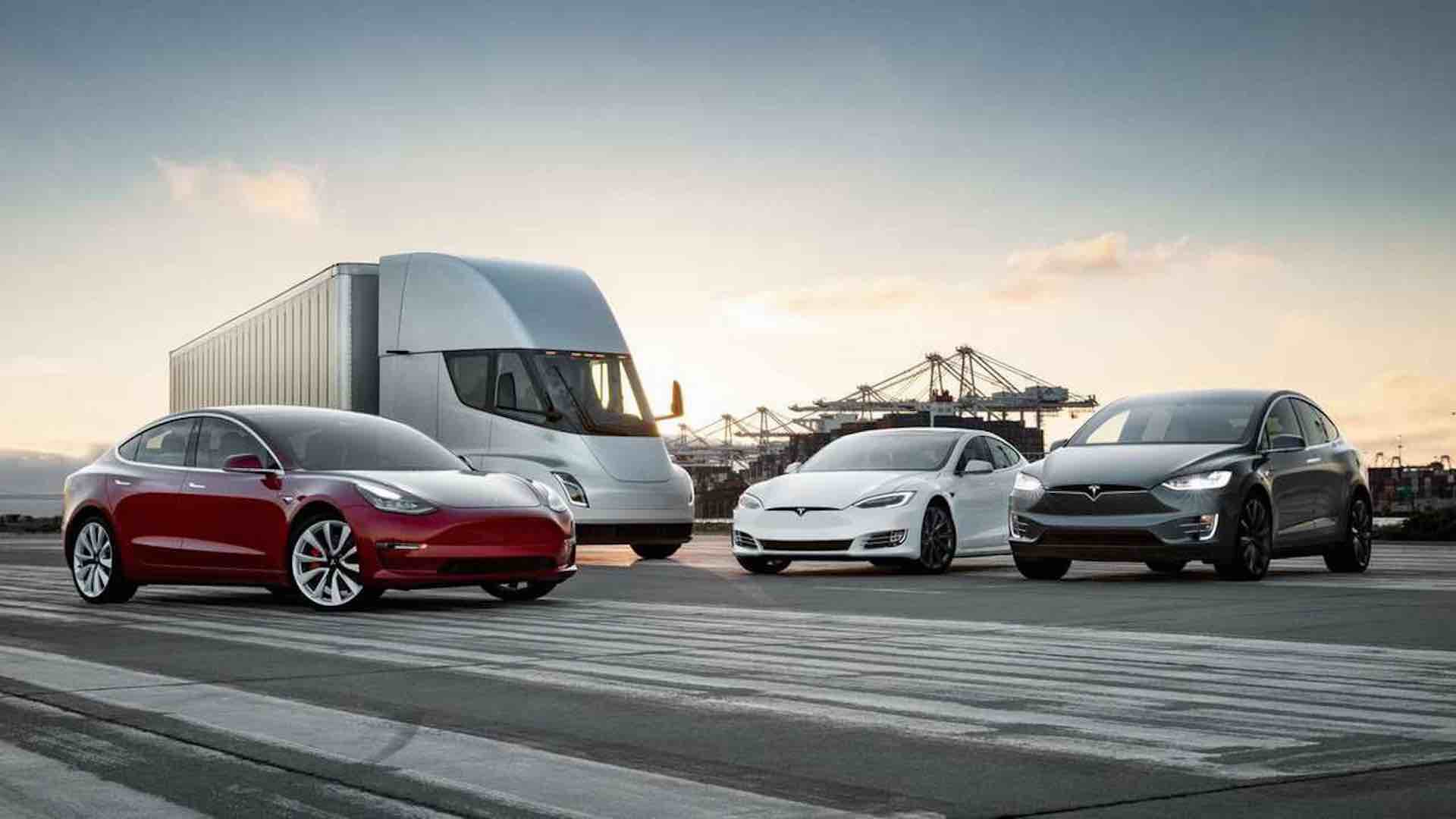 Aperçu de véhicules Tesla
