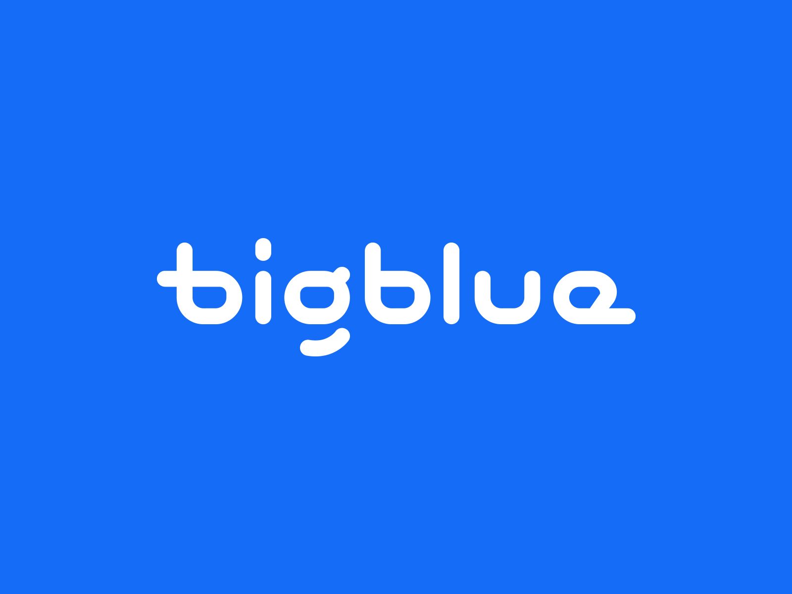 Le logo de la startup Bigblue
