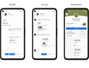 Google Pay - Captures d'écran de l'application