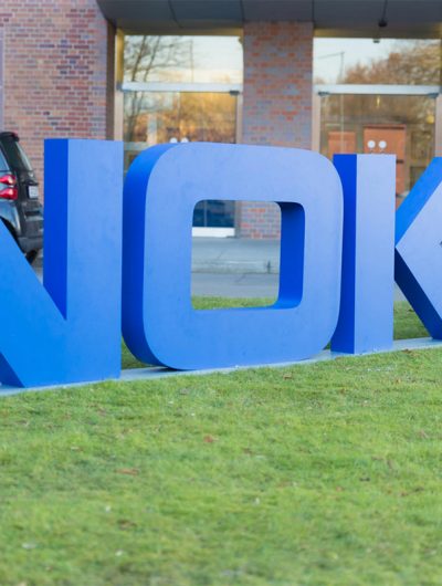 Logo de Nokia, entreprise multinationale de télécommunication finlandaise