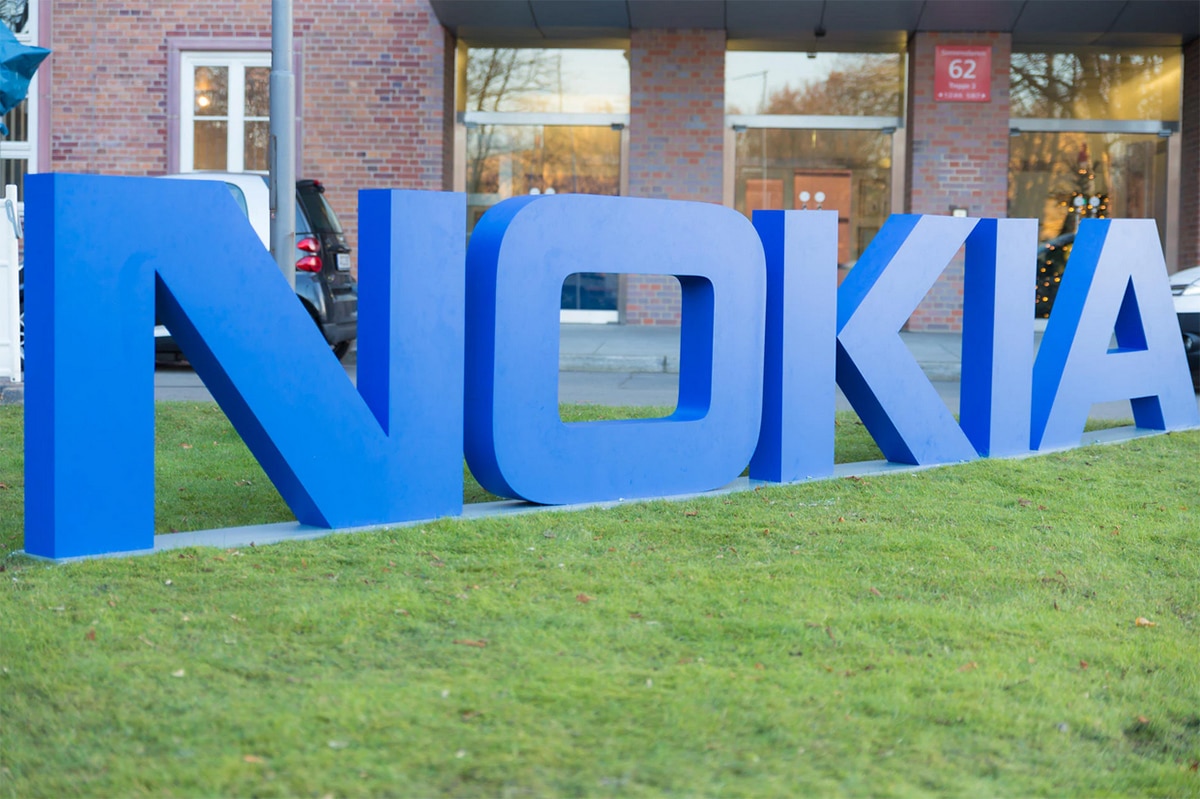Logo de Nokia, entreprise multinationale de télécommunication finlandaise