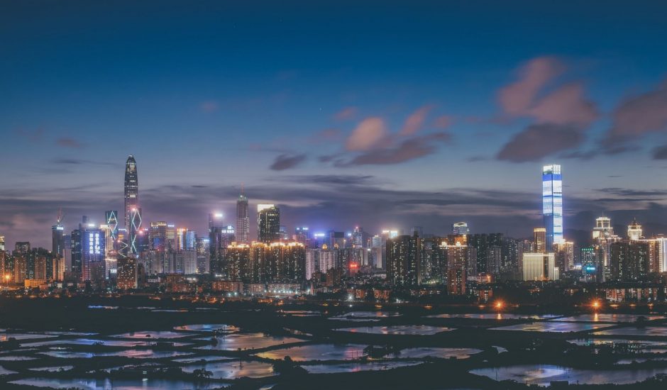 La ville de Shenzhen en Chine
