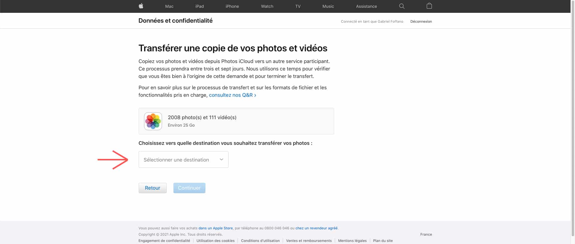 Transférer ses photos et vidéos d'iCloud à Google Photos