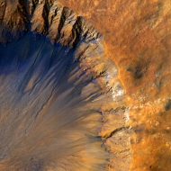Cliché de Sirenum Fossae sur Mars