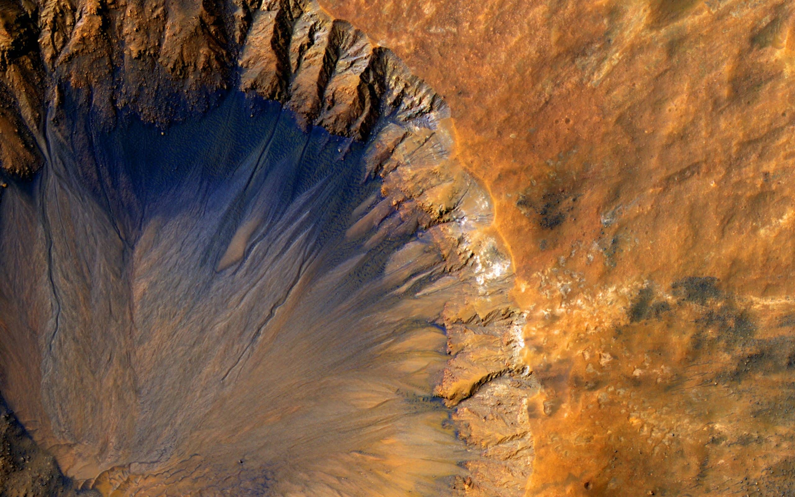 Cliché de Sirenum Fossae sur Mars