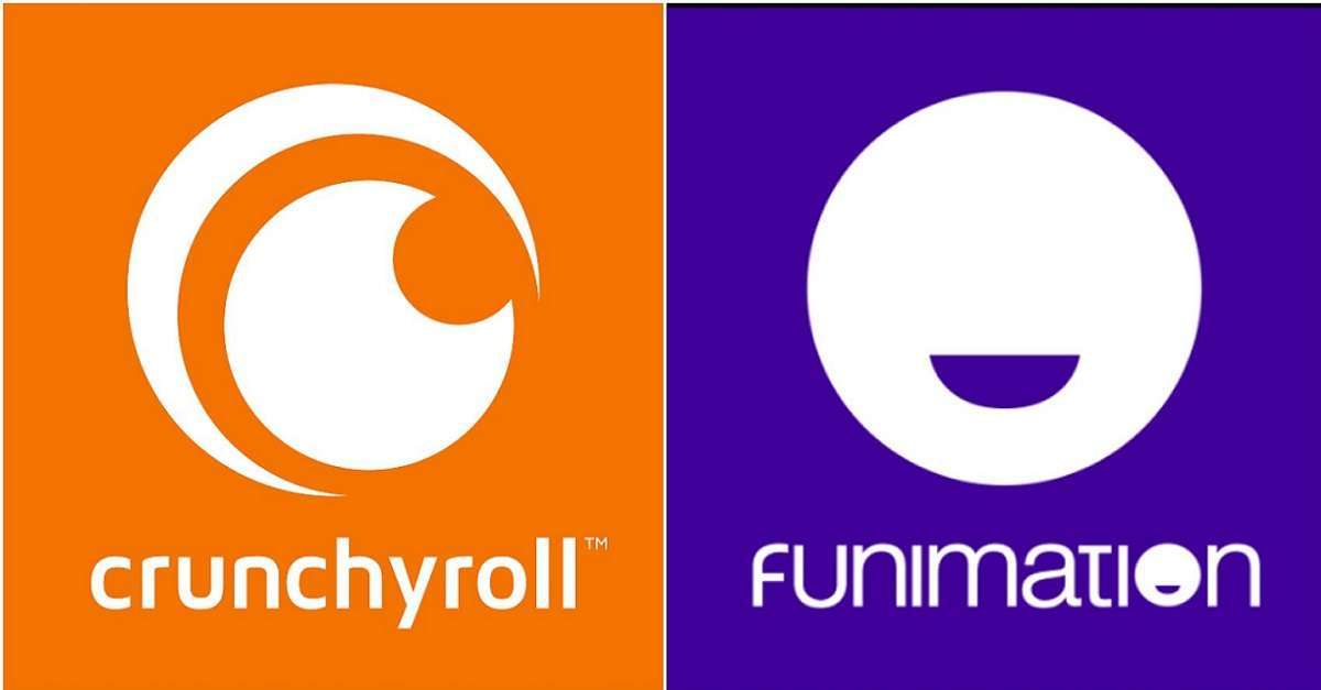 Logos de Crunchyroll et Funimation