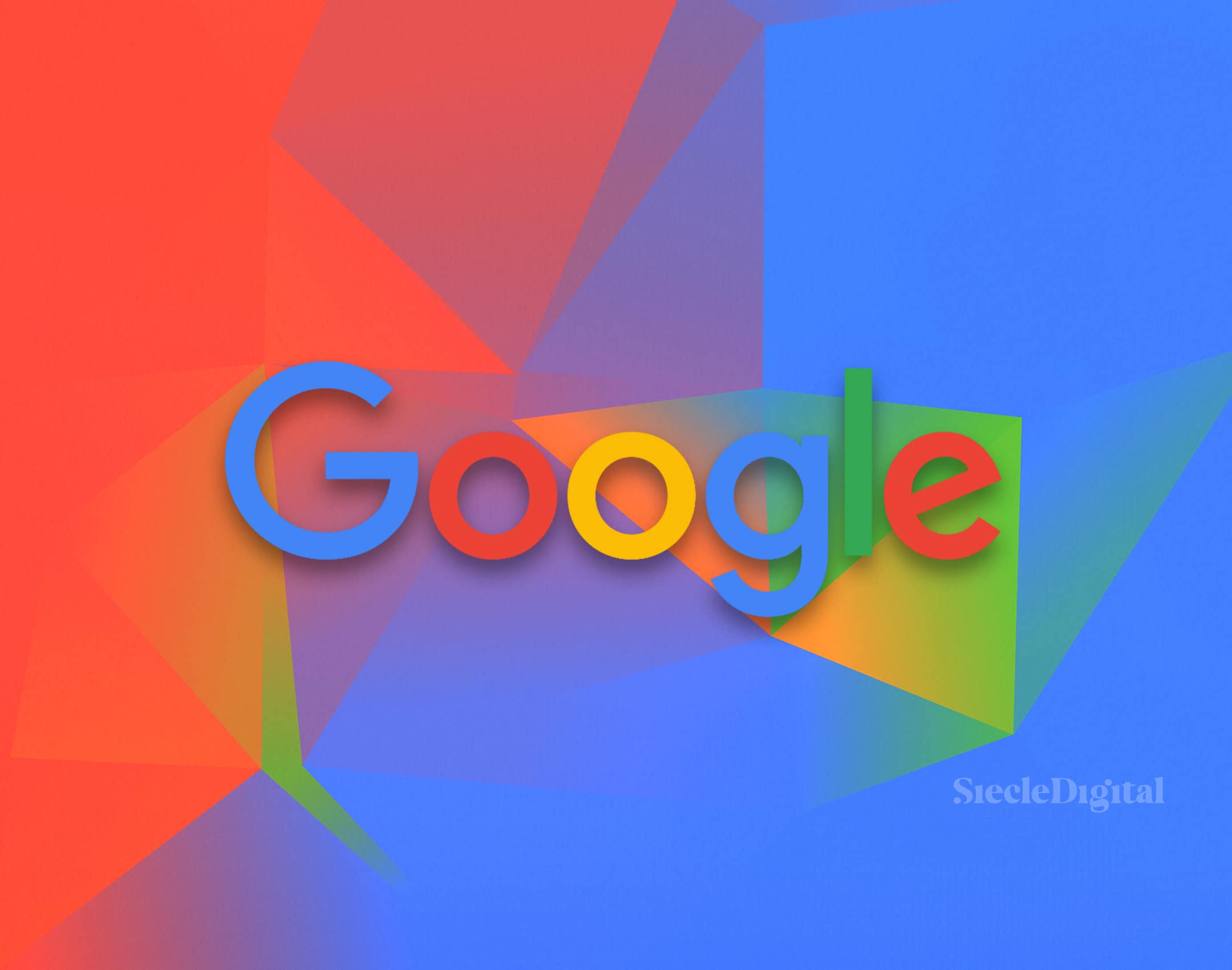 Une illustration du logo de Google.