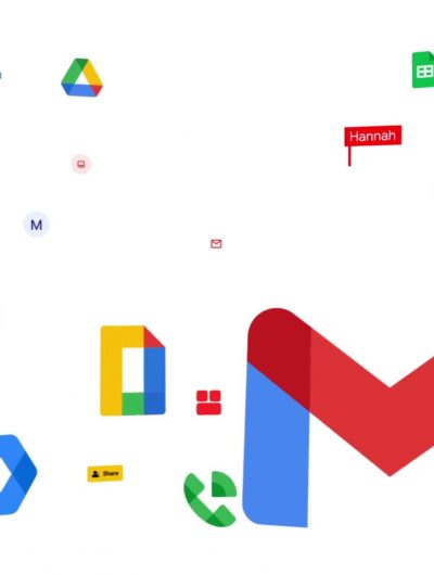 Illustration présentant les icônes de Google Workspace