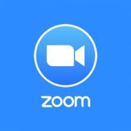 Le logo de Zoom.