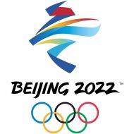 Logo de jeux olympiques d'hiver de pékin 2022