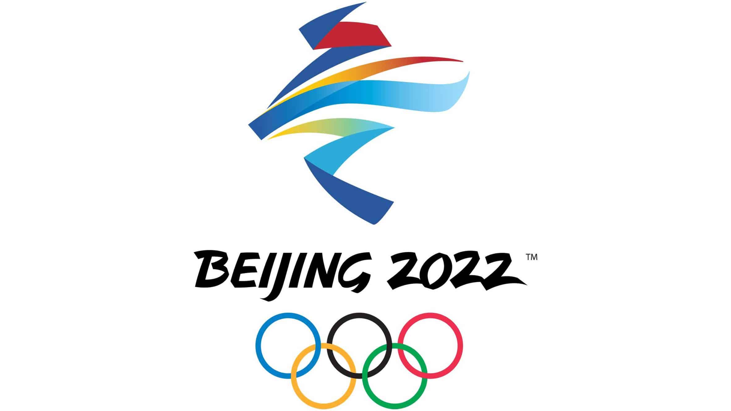 Logo de jeux olympiques d'hiver de pékin 2022