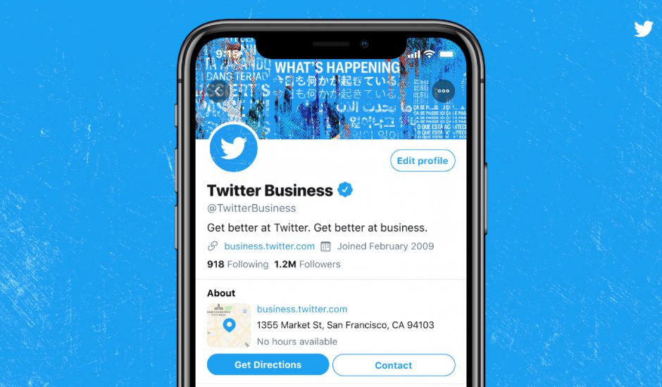 Twitter ouvre la voie aux comptes professionnels.