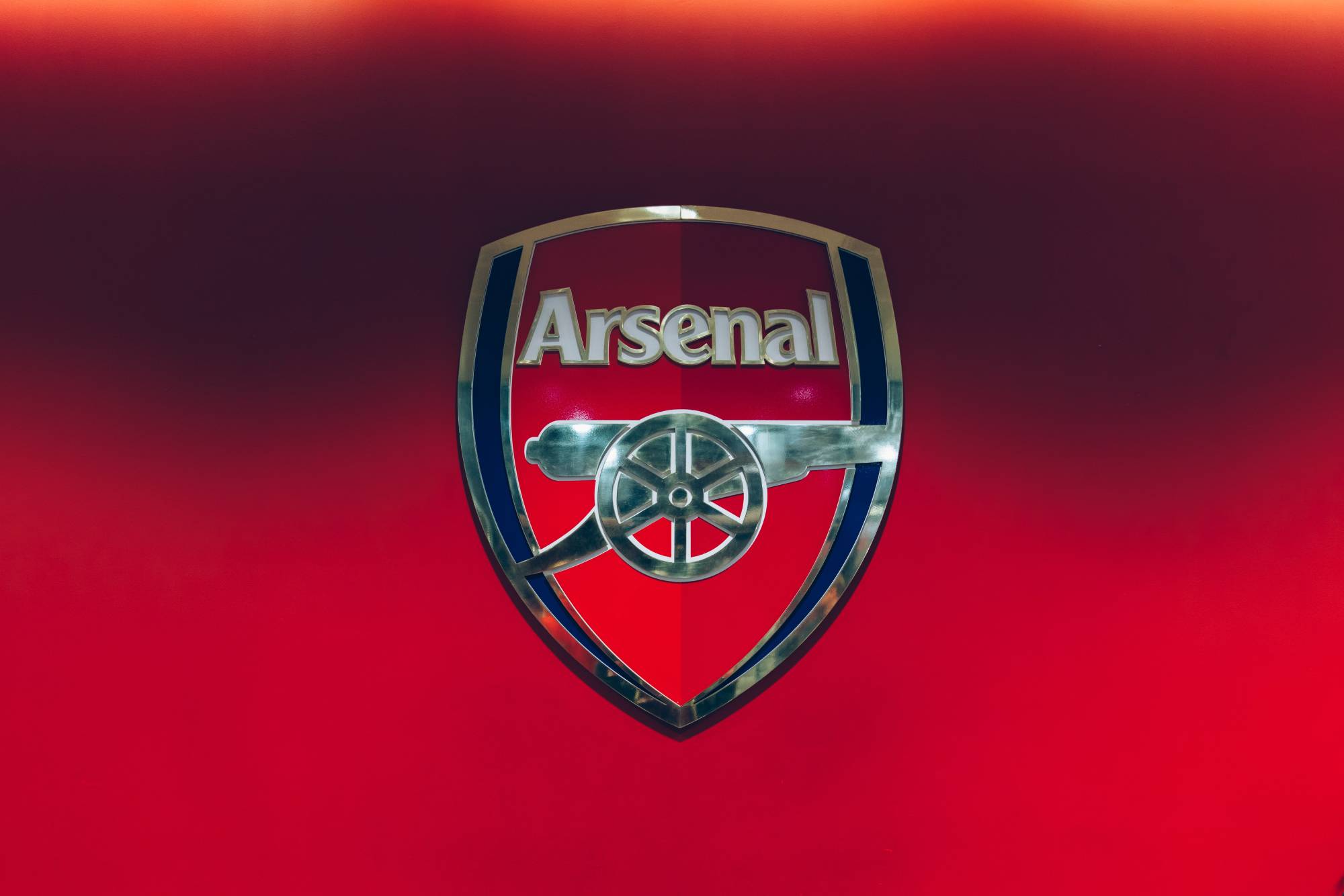 Le logo du club d'Arsenal.
